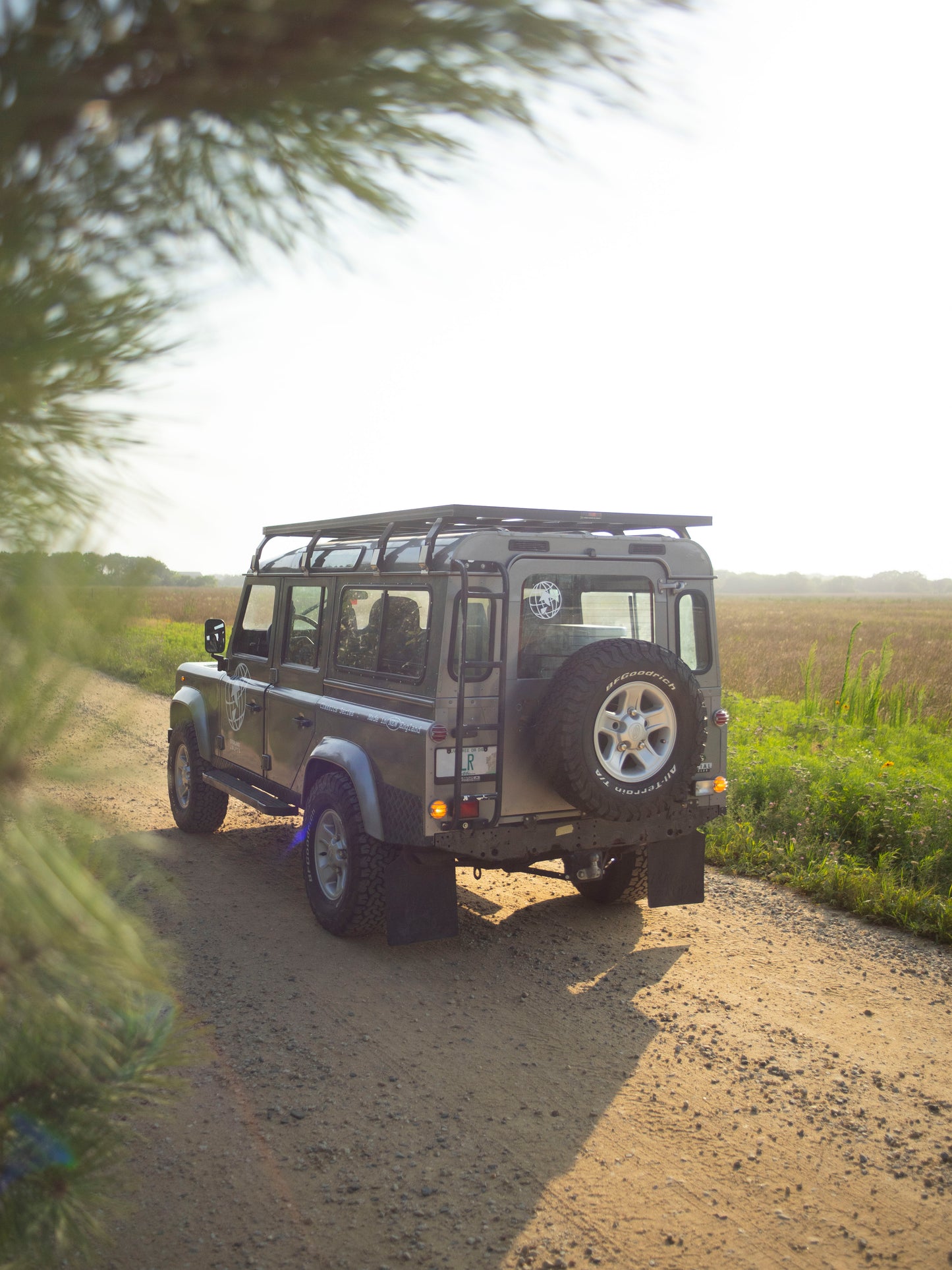 Land Rover Defender Tail Light Cages